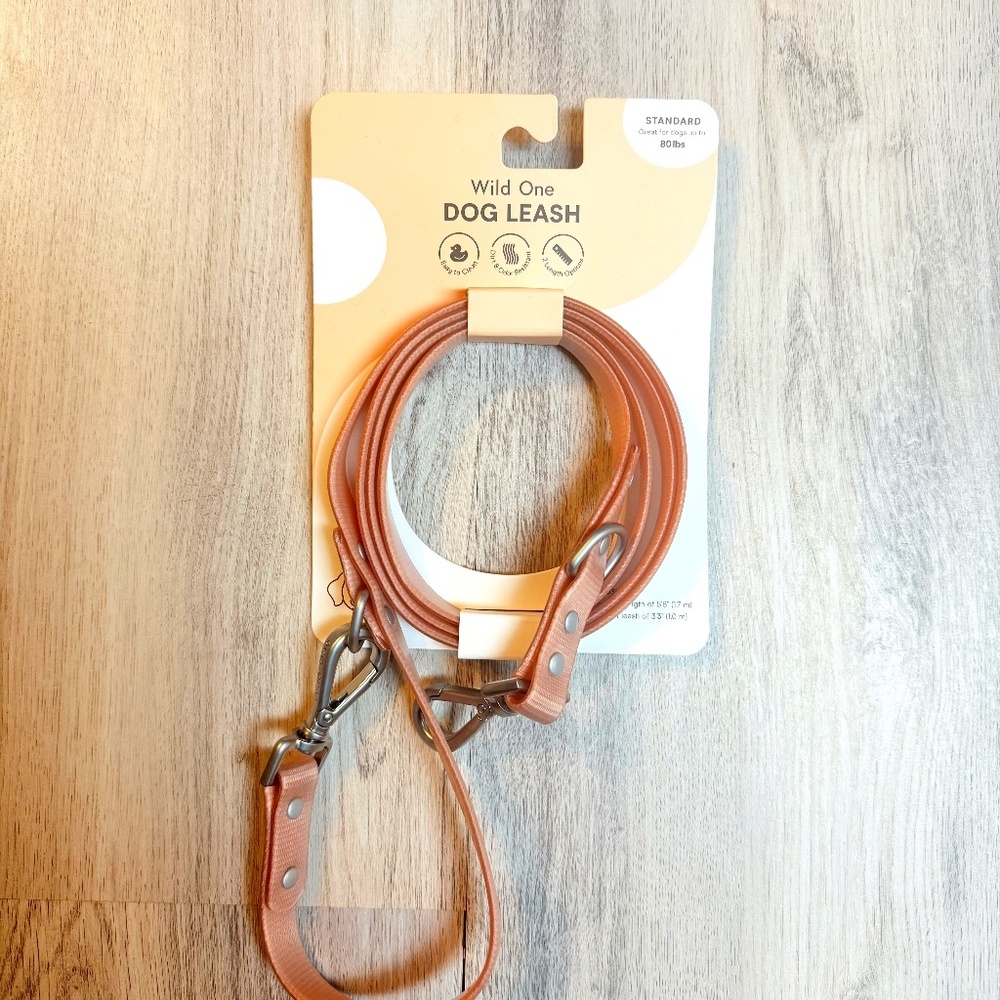 Wild One Dog Leash – Pink – New
